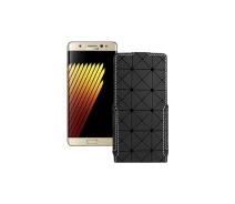 Купить - чехол для смартфона  Чехол-флип из экокожи для телефона Samsung Galaxy Note 7 (N930) Черный ромб