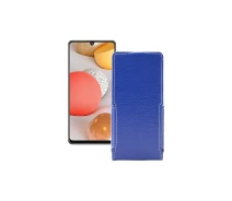 Купить - чехол для смартфона  Чехол-флип из экокожи для телефона Samsung Galaxy A42 5G (A426) Синий