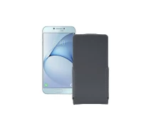 Купить - чехол для смартфона  Чехол-флип из экокожи для телефона Samsung Galaxy A8 (A800F) Серый