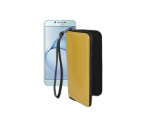 Купить - чехол для смартфона  Чехол-кошелек из экокожи для телефона Samsung Galaxy A8 (A800F) Желтый