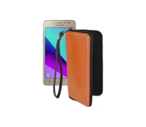 Купить - чехол для смартфона  Чехол-кошелек из экокожи для телефона Samsung Galaxy Grand Prime Plus (G532) Коричневый