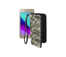 Купить - чехол для смартфона  Чехол-кошелек из экокожи для телефона Samsung Galaxy Grand Prime Plus (G532) Хаки-зеленый