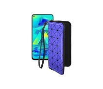 Купить - чехол для смартфона  Чехол-кошелек из экокожи для телефона Samsung Galaxy M40 (M405) Синий ромб