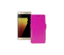 Купить - чехол для смартфона  Чехол-книга из экокожи для телефона Samsung Galaxy Note 7 (N930) Розовый