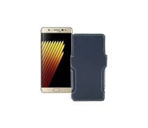 Купить - чехол для смартфона  Чехол-книга из экокожи для телефона Samsung Galaxy Note 7 (N930) Черный глянец