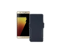 Купить - чехол для смартфона  Чехол-книга из экокожи для телефона Samsung Galaxy Note 7 (N930) Черный матовый