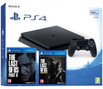 Купить - игровую консоль  Игровая консоль Sony Playstation 4 Slim 500Gb + The Last of Us + The Last of Us Part II