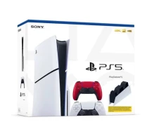 Купить - игровую консоль  Игровая консоль Sony PlayStation 5 Slim 1Tb + DualSense (Volcanic Red) + Charging Station