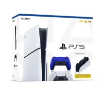 Купить - игровую консоль  Игровая консоль Sony PlayStation 5 Slim 1Tb + DualSense (Cobalt Blue) + Charging Station