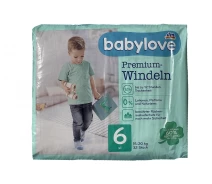 Купить - подгузник  Детские одноразовые подгузники Babylove Premium 6 XL 15-20 кг 32 шт