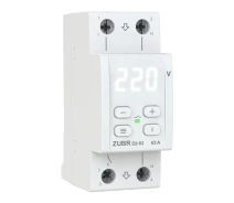 Купить - реле контроля напряжения  Реле напряжения ZUBR 63А D2-63 (4820120221705)
