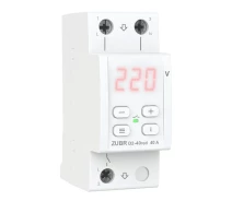 Купить - реле контроля напряжения  Реле напряжения ZUBR 40А D2-40 red (4820120221712)