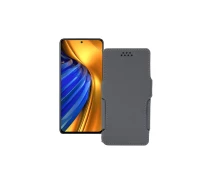 Купить - чехол для смартфона  Чехол-книга из экокожи для телефона Xiaomi Poco F4 Серый