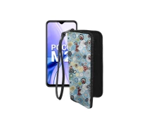 Купить - чехол для смартфона  Чехол-кошелек из экокожи для телефона Xiaomi Poco M2 Круги-цветные
