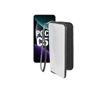 Купить - чехол для смартфона  Чехол-кошелек из экокожи для телефона Xiaomi Poco C51 Белый