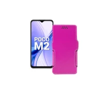 Купить - чехол для смартфона  Чехол-книга из экокожи для телефона Xiaomi Poco M2 Розовый