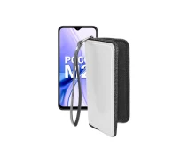 Купить - чехол для смартфона  Чехол-кошелек из экокожи для телефона Xiaomi Poco M2 Белый