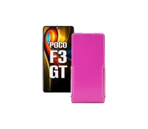 Купить - чехол для смартфона  Чехол-флип из экокожи для телефона Xiaomi poco F3 GT Розовый