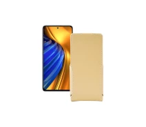 Купить - чехол для смартфона  Чехол-флип из экокожи для телефона Xiaomi Poco F4 Pro Бежевый