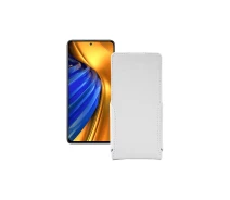 Купить - чехол для смартфона  Чехол-флип из экокожи для телефона Xiaomi Poco F4 Pro Белый