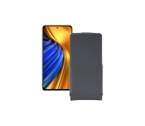 Купить - чехол для смартфона  Чехол-флип из экокожи для телефона Xiaomi Poco F4 Серый