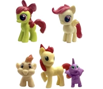 Купить -  Набор мини фигурок 5в1 Мой маленький пони 3-5 см - My Little Pony