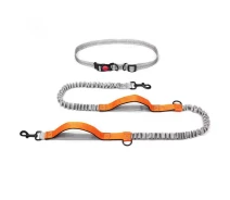 Купить - поводок для собак  Поводок-пояс для собак Harness 160-260см, поводок для бега с собакой Оранжевый