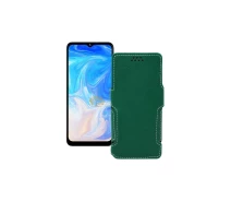 Купить - чехол для смартфона  Чехол-книга из экокожи для телефона Doogee N40 Pro Темно-зеленый