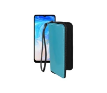 Купить - чехол для смартфона  Чехол-кошелек из экокожи для телефона Doogee N40 Pro Голубой