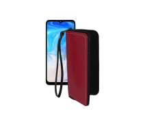 Купить - чехол для смартфона  Чехол-кошелек из экокожи для телефона Doogee N40 Pro Бордовый