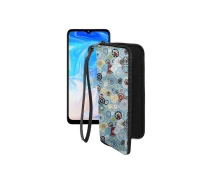 Купить - чехол для смартфона  Чехол-кошелек из экокожи для телефона Doogee N40 Pro Круги-цветные