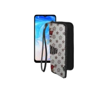 Купить - чехол для смартфона  Чехол-кошелек из экокожи для телефона Doogee N40 Pro Луи-Витон-белый