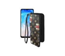 Купить - чехол для смартфона  Чехол-кошелек из экокожи для телефона Doogee N40 Pro Луи-Витон-коричневый