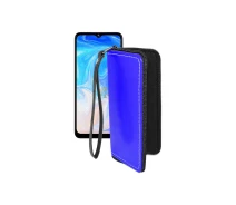 Купить - чехол для смартфона  Чехол-кошелек из экокожи для телефона Doogee N40 Pro Синий