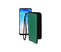 Купить - чехол для смартфона  Чехол-кошелек из экокожи для телефона Doogee N40 Pro Темно-зеленый