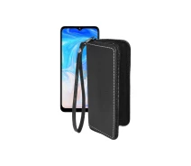Купить - чехол для смартфона  Чехол-кошелек из экокожи для телефона Doogee N40 Pro Черный глянец