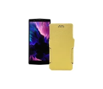 Купить - чехол для смартфона  Чехол-книга из экокожи для телефона Doogee BL9000 Золотой