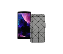 Купить - чехол для смартфона  Чехол-книга из экокожи для телефона Doogee BL9000 Серый ромб