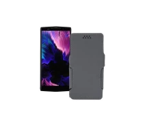 Купить - чехол для смартфона  Чехол-книга из экокожи для телефона Doogee BL9000 Серый