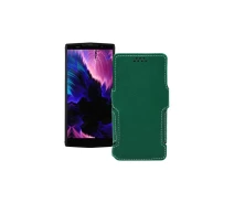 Купить - чехол для смартфона  Чехол-книга из экокожи для телефона Doogee BL9000 Темно-зеленый