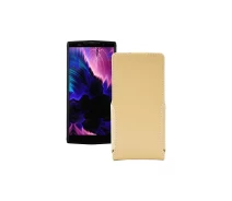 Купить - чехол для смартфона  Чехол-флип из экокожи для телефона Doogee BL9000 Бежевый