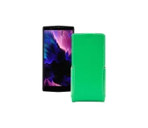 Купить - чехол для смартфона  Чехол-флип из экокожи для телефона Doogee BL9000 Зеленый