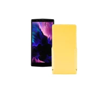 Купить - чехол для смартфона  Чехол-флип из экокожи для телефона Doogee BL9000 Желтый