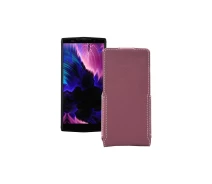 Купить - чехол для смартфона  Чехол-флип из экокожи для телефона Doogee BL9000 Бордовый