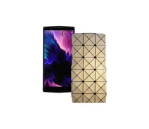 Купить - чехол для смартфона  Чехол-флип из экокожи для телефона Doogee BL9000 Золотой ромб
