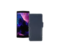 Купить - чехол для смартфона  Чехол-книга из экокожи для телефона Doogee BL9000 Черный глянец