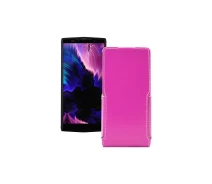 Купить - чехол для смартфона  Чехол-флип из экокожи для телефона Doogee BL9000 Розовый