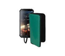 Купить - чехол для смартфона  Чехол-кошелек из экокожи для телефона Doogee S40 lite Тм. Бирюзовый