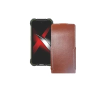 Купить - чехол для смартфона  Чехол-флип из экокожи для телефона Doogee S58 Pro Коричневый