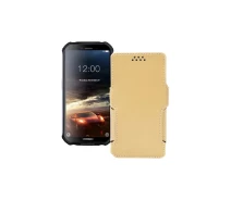 Купить - чехол для смартфона  Чехол-книга из экокожи для телефона Doogee S40 lite Бежевый